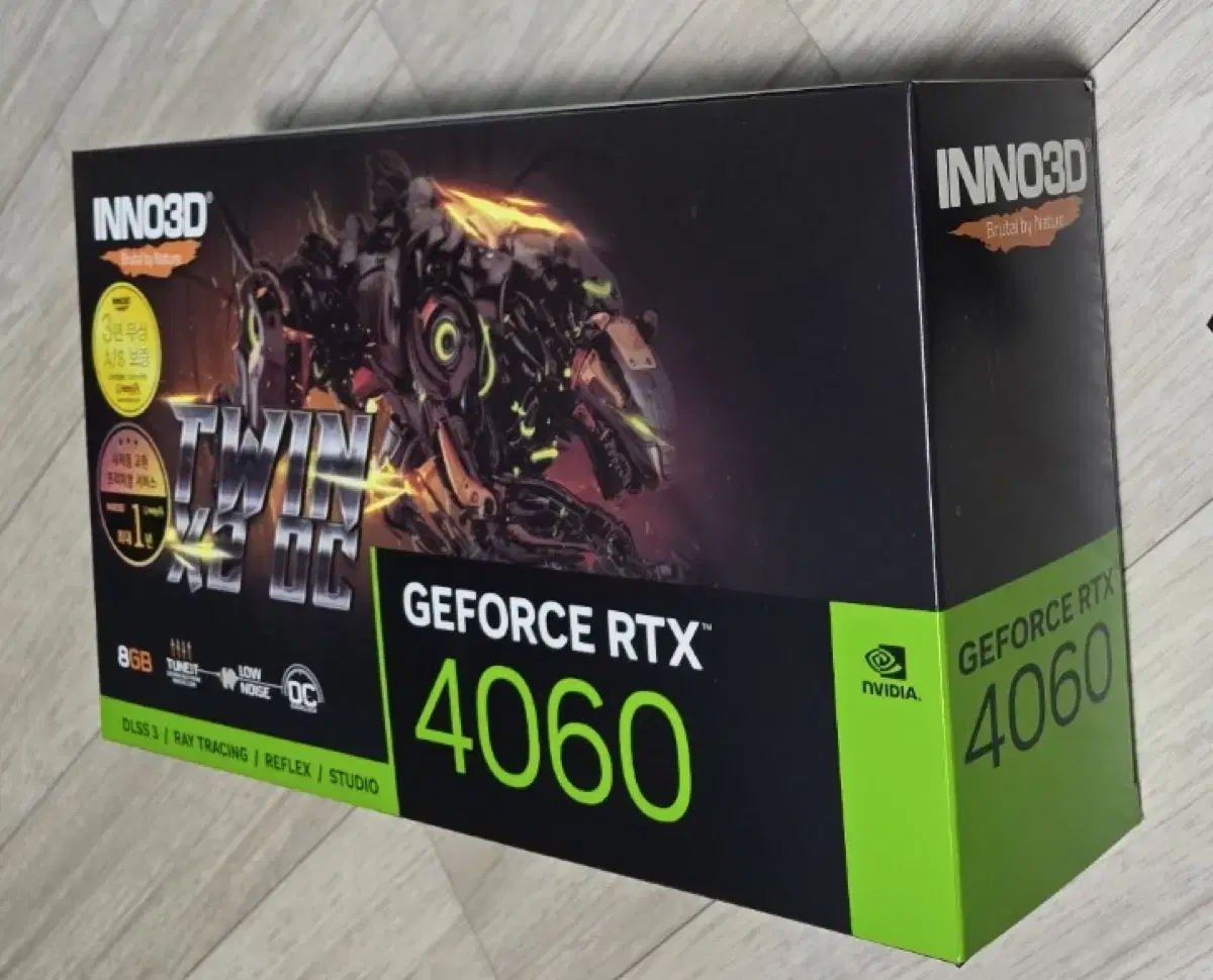 INNO3D 지포스 RTX 4060 OC D6 8GB TWIN X2